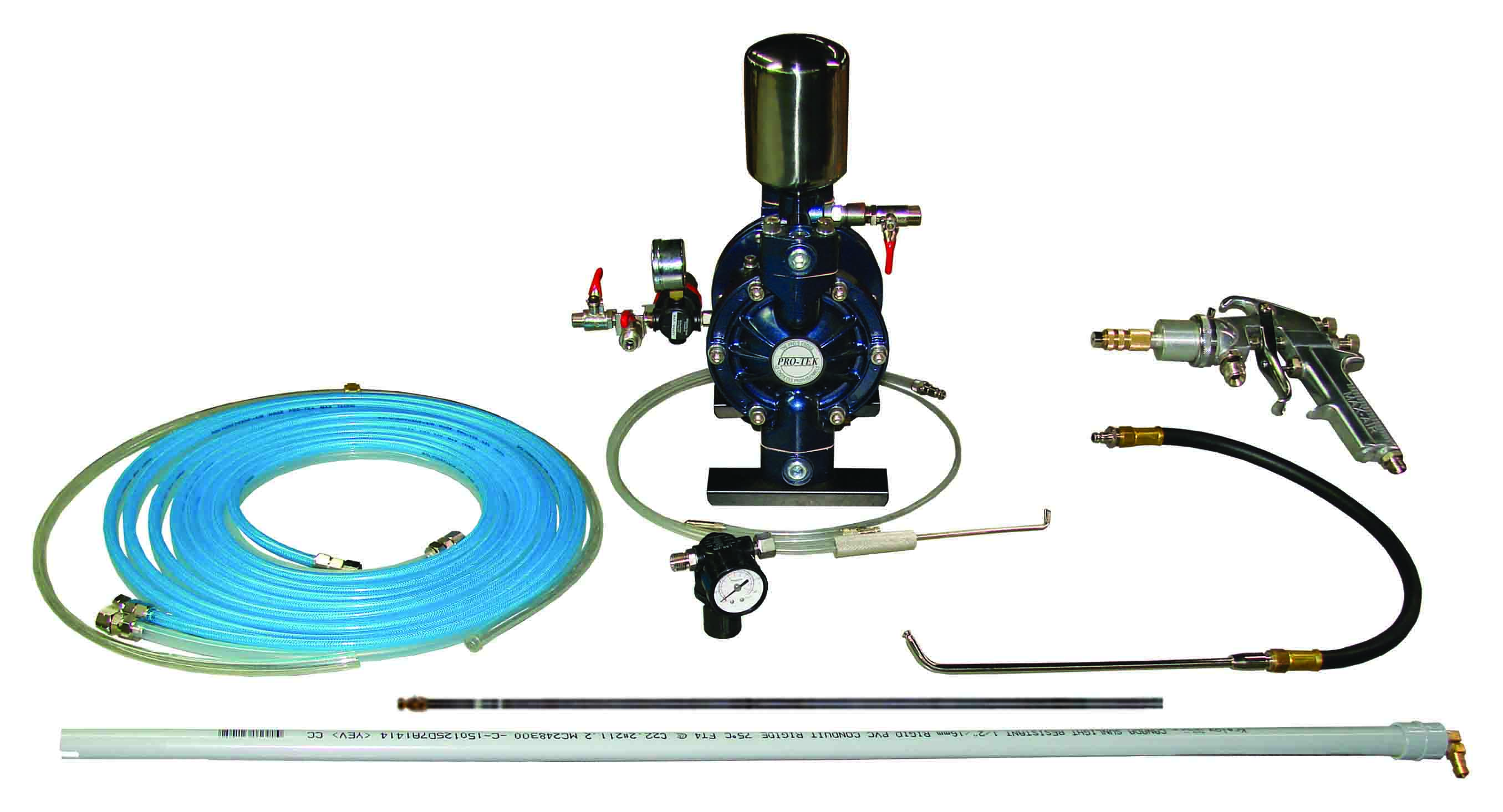 Complete Professional green undercoating kit PROLAB pro