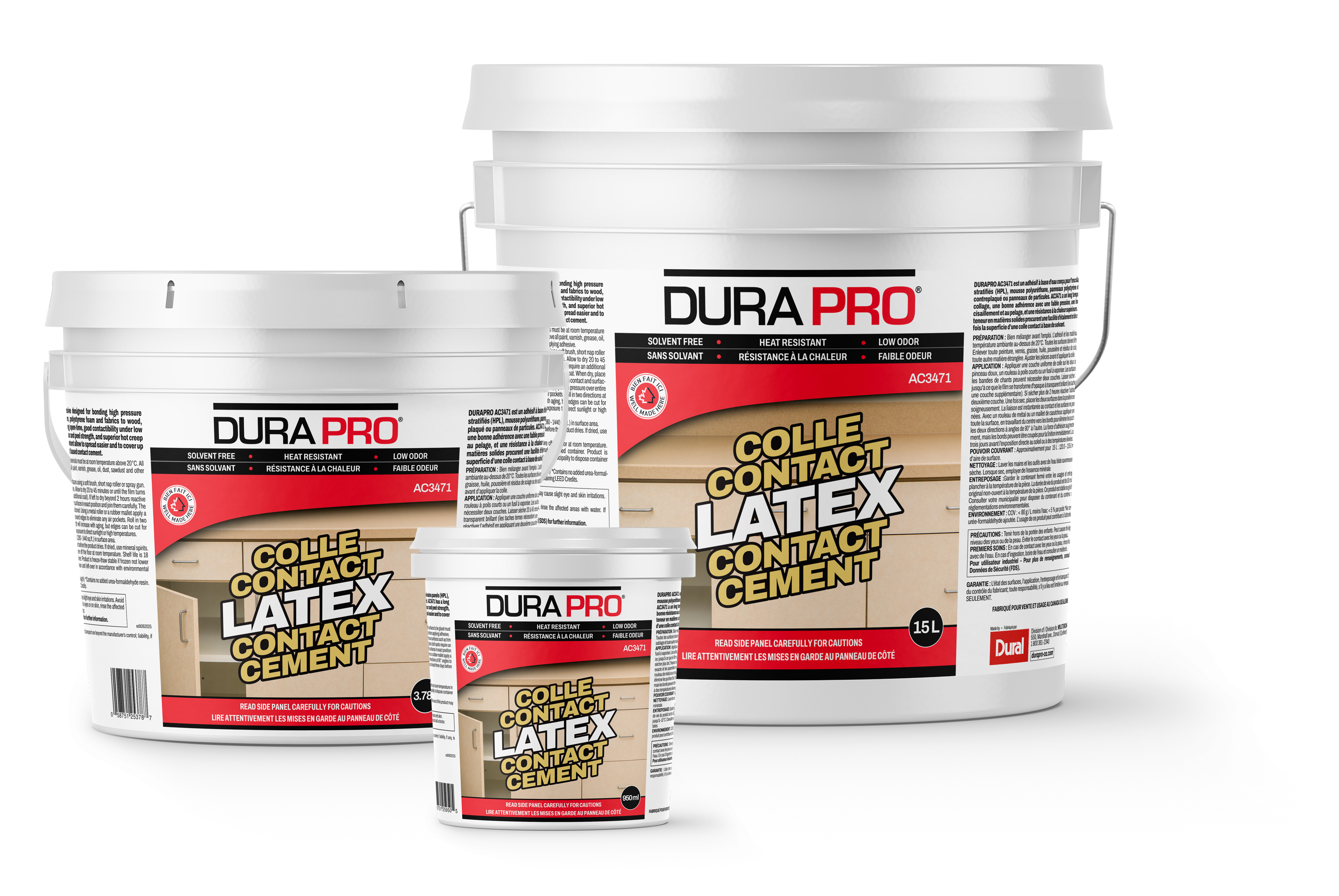 Latex Contact Cement - White