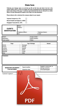Claim Form
