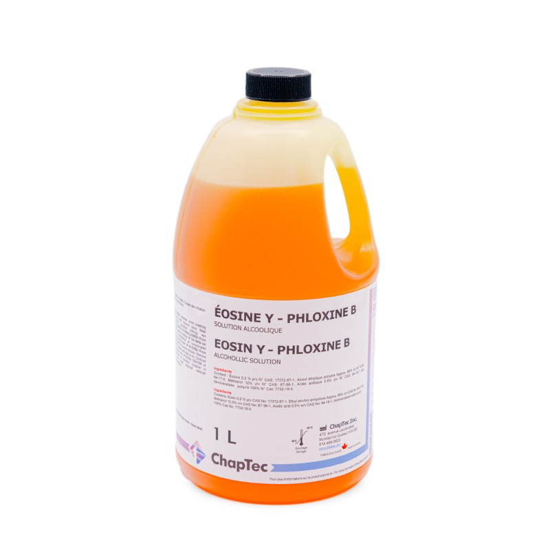 EOSIN Y. PHLOXINE B ALCOHOLIC SOLUTION. ACIDIFIED