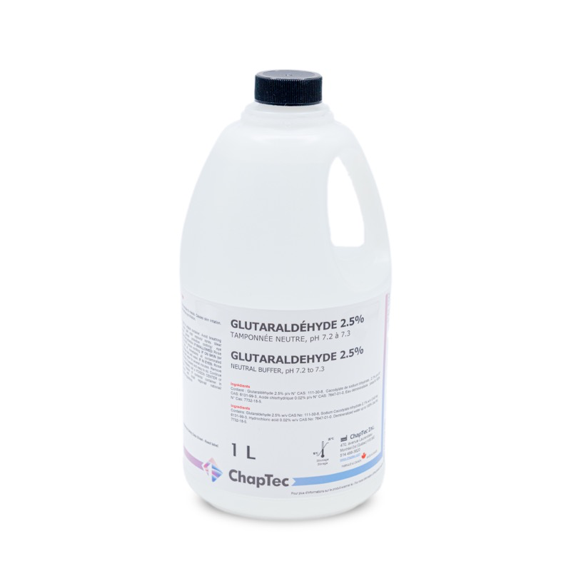 GLUTARALDÉHYDE 2.5% TAMPONNÉE NEUTRE