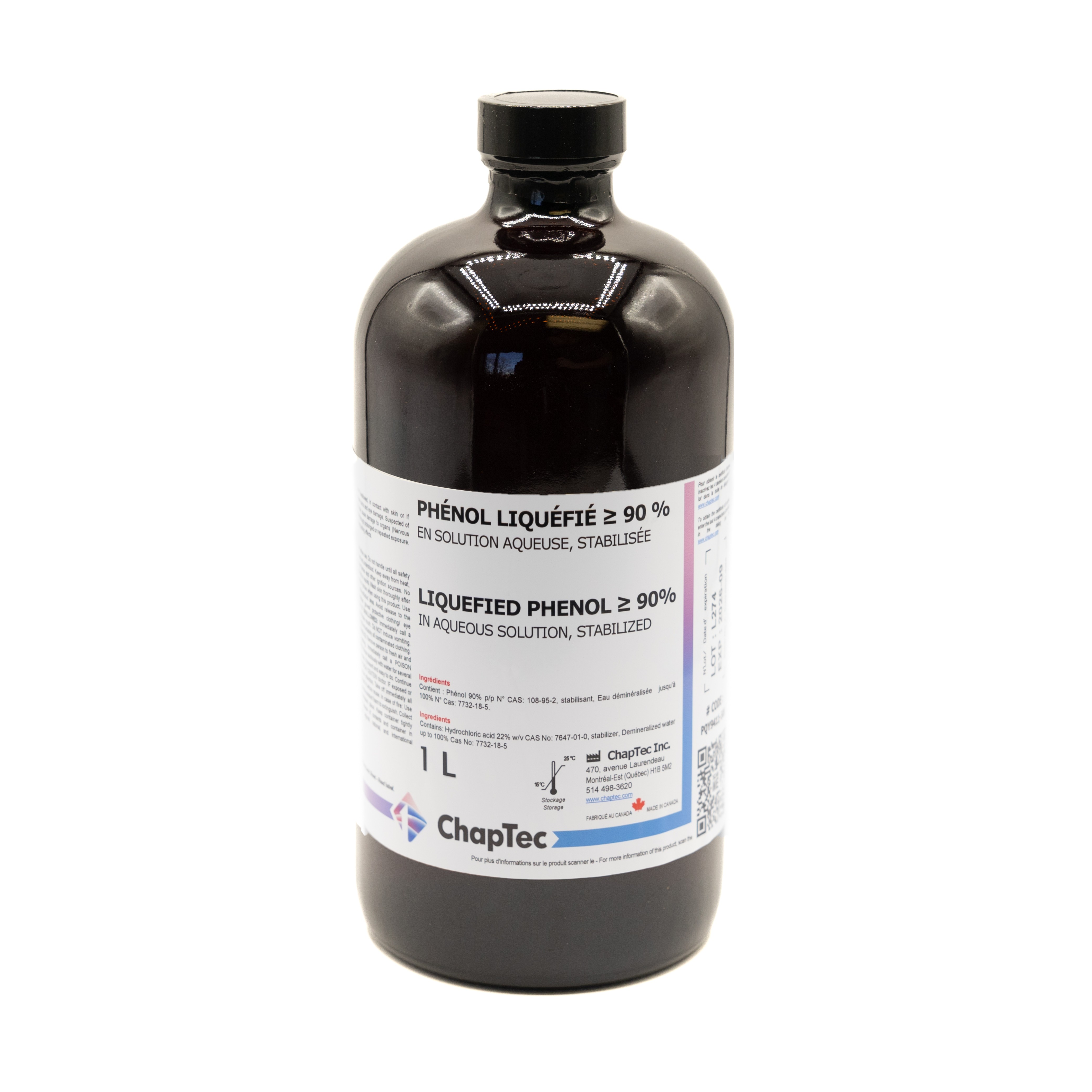 PHÉNOL LIQUÉFIÉ ≥ 90 % 