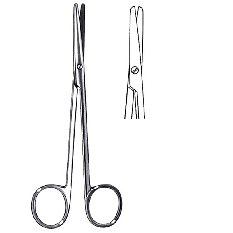 CISEAUX METZENBAUM DROIT MOUSSE/MOUSSE 14.5CM PREMIUM