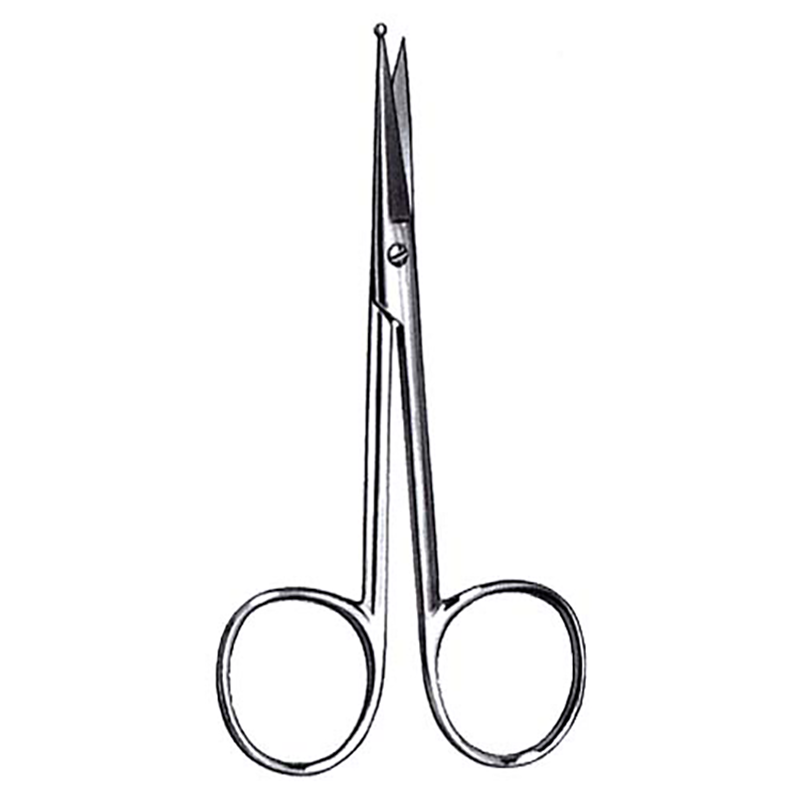 CISEAUX VASCULAIRES ET CORONAIRES AVEC BOUTON 11.5CM