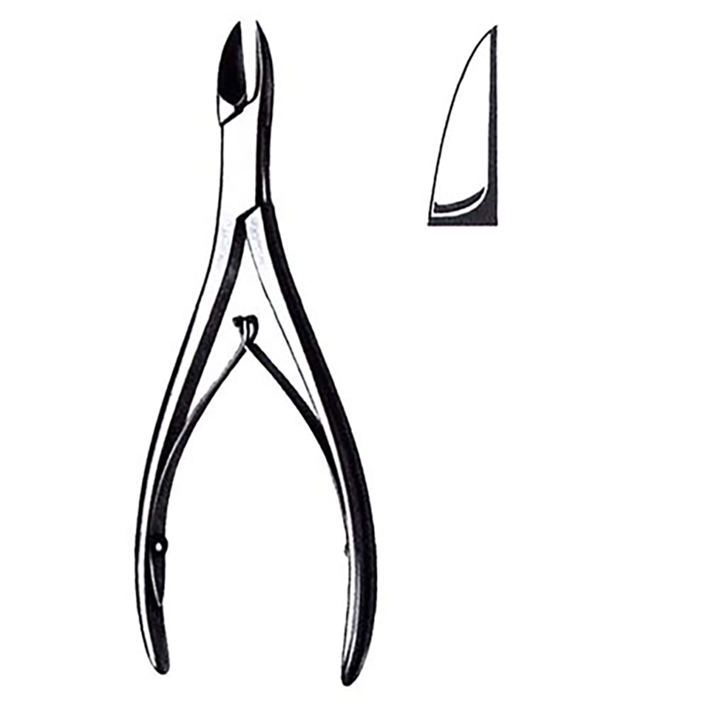 PINCE A OS COUPANTE LISTON DROITE 19CM