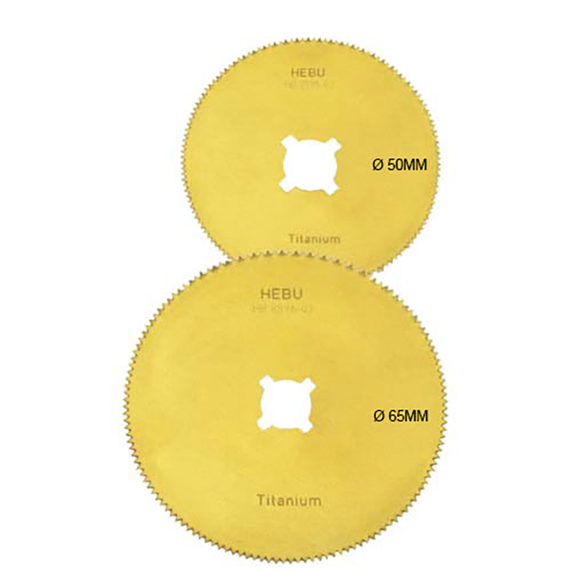 Lame de scie à autopsie en titane, ronde 50 mm