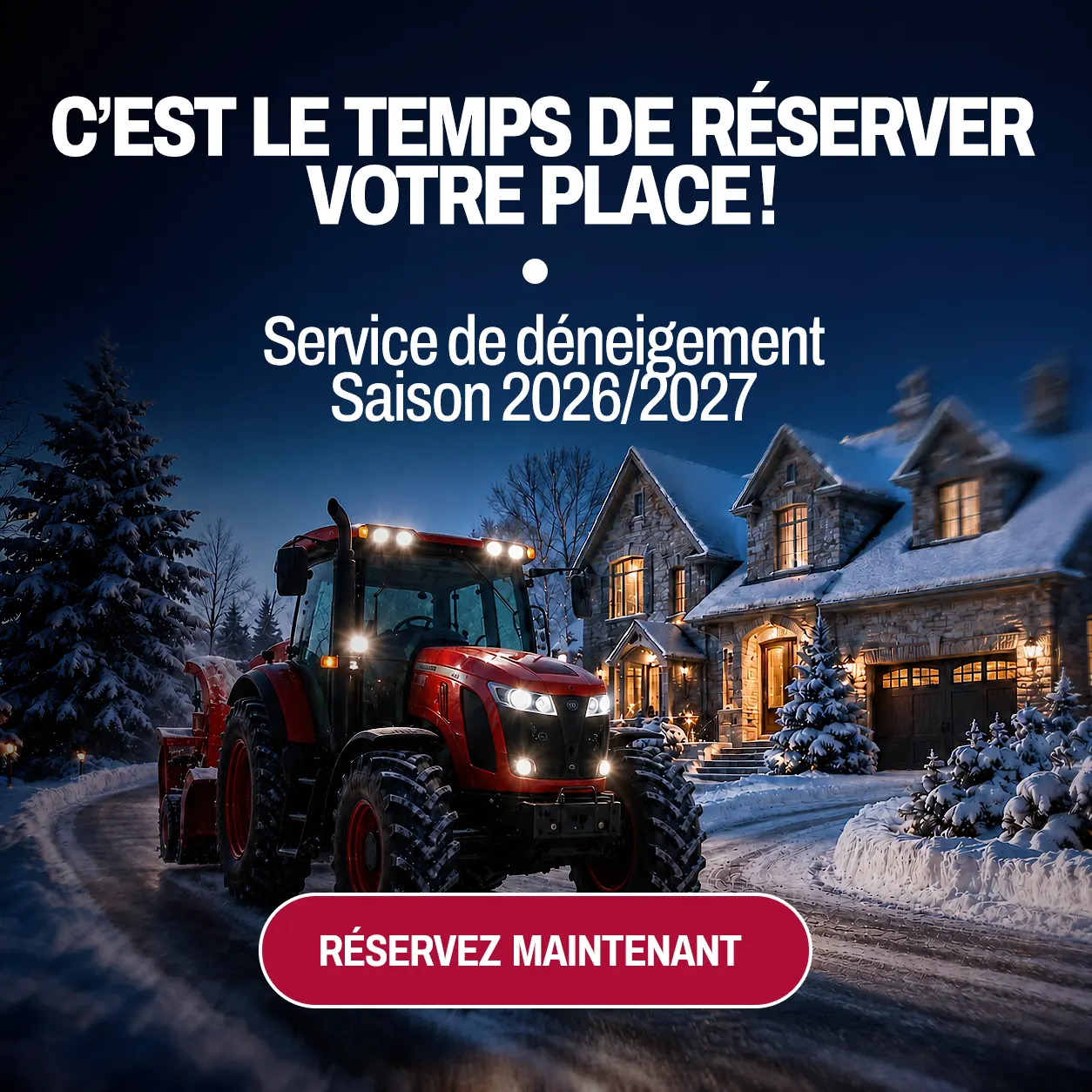 Deneigement Chambly
