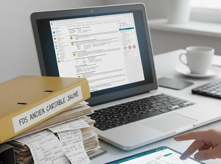 Comparaison entre la gestion manuelle des FDS sur Excel et la gestion automatis&eacute;e Kalium