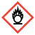 Pictogramme Flamme sur un cercle