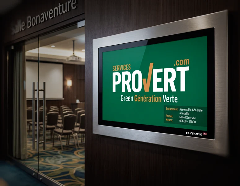 Affichage dynamique num&eacute;rique pour les bureaux professionnels, cliniques et &eacute;tablissements de sant&eacute; : numerik.tv