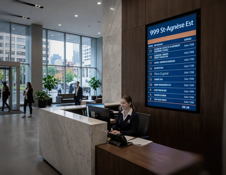 Affichage dynamique num&eacute;rique pour les bureaux professionnels, cliniques et &eacute;tablissements de sant&eacute; : numerik.tv