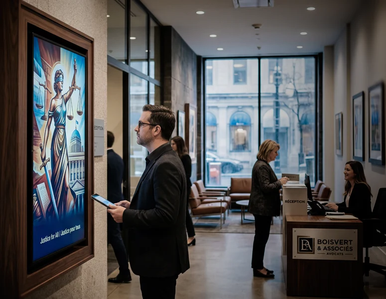 Affichage dynamique num&eacute;rique pour les bureaux professionnels, cliniques et &eacute;tablissements de sant&eacute; : numerik.tv