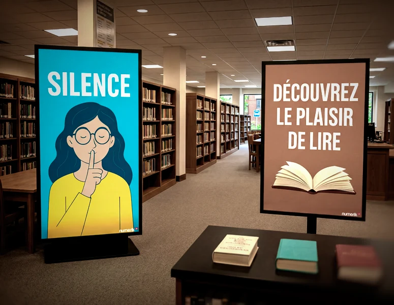 Affichage num&eacute;rique dynamique pour les villes et municipalit&eacute;s : numerik.tv