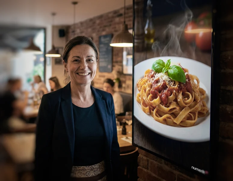 Affichage dynamique num&eacute;rique pour le secteur de la restauration : numerik.tv