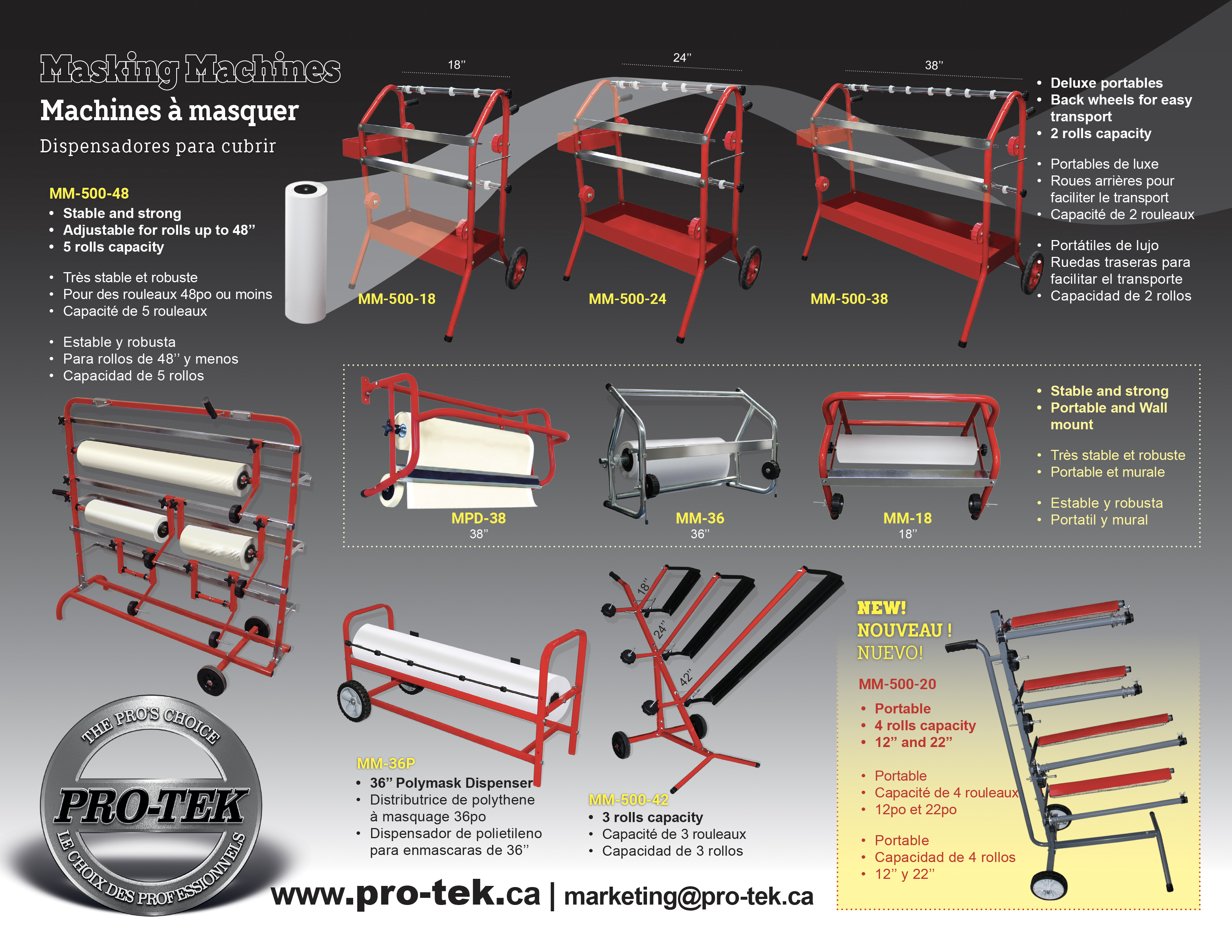 Flyer Protection Machine Catalogues & Flyers - pro-teksprayequipment.com