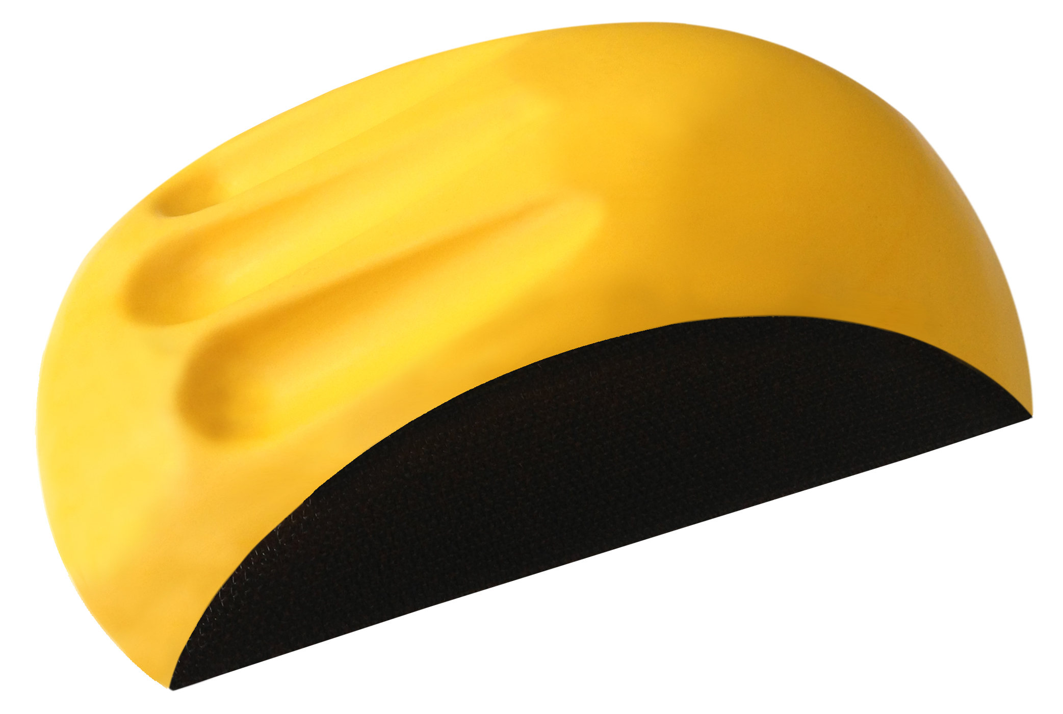 Contoured foam sanding pad 6"