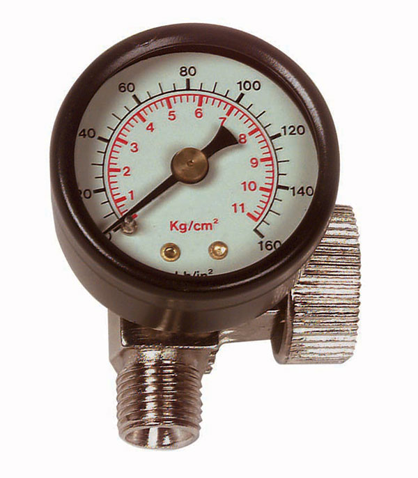 Air Regulator With 160 PSI Pressure Gauge, 1/4" NPT - Pro ...